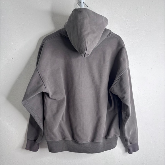 Fear Of God No Logo Zip Up Hoodie Gray Size Small - Picture 2 of 15